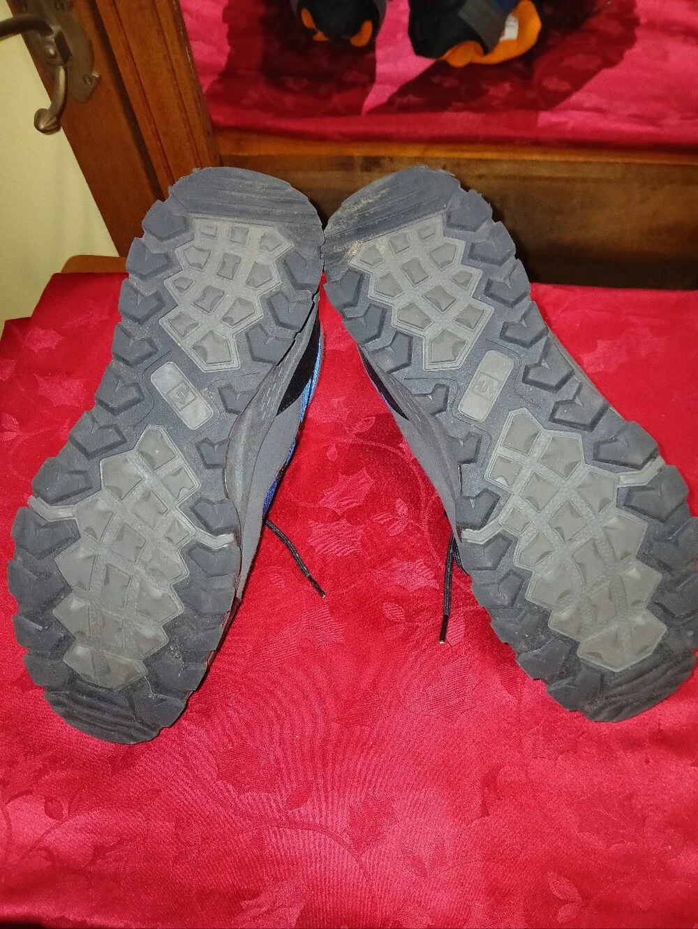 Southpole Men’s Hiking/Work Boots - Blue & Gray - Size 10.5